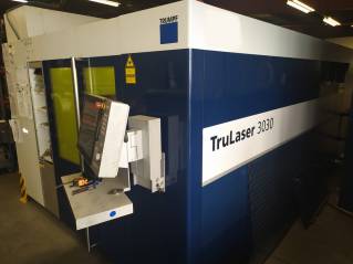Установка лазерного раскроя Trumpf TruLaser 3030 Fiber, 3 kW, 2015 г.в.