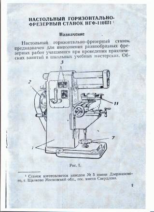 Паспорта фрезерных станков ФУ1-250, АЛГ-100Е, FUS25, FN20, FNK25A, UF-1, FW315/2, FU251, FU315/2, FSS315/2 