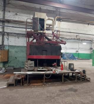  Вертикальный дробиструй GISAG PDS 2500/3 